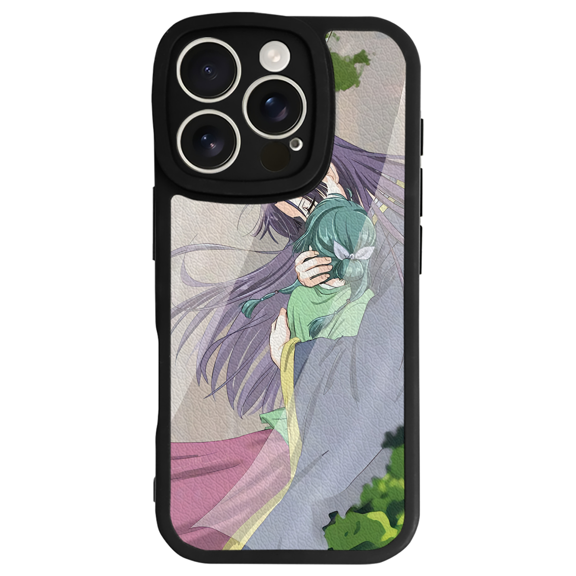（画像用） 薬屋のひとりごと The Apothecary Diaries 【iPhone 16シリーズ対応】シリコンスマホケース（レザー調） 材質：シリコン